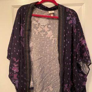 KNOX ROSE/ TARGET Short Kimono